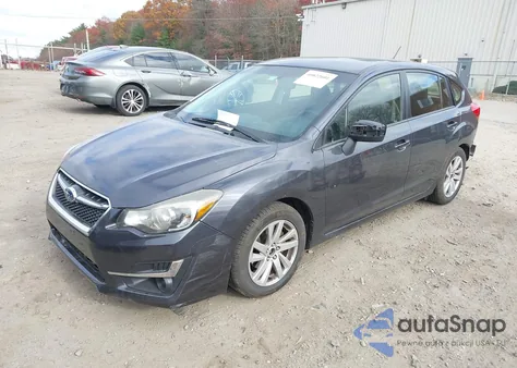 2015 Subaru Impreza 2.0I Premium z USA, uszkodzony, nr VIN JF1GPAC60F8294158